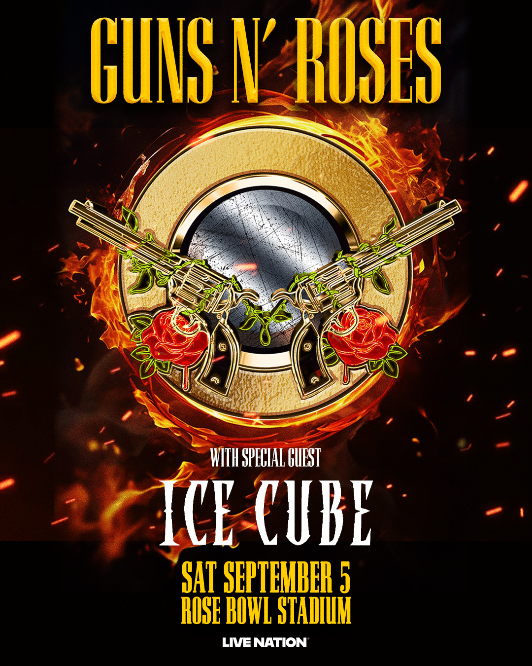 MEMBERS ONLY: Gun N' Roses at the Rose Bowl on Saturday, September 5