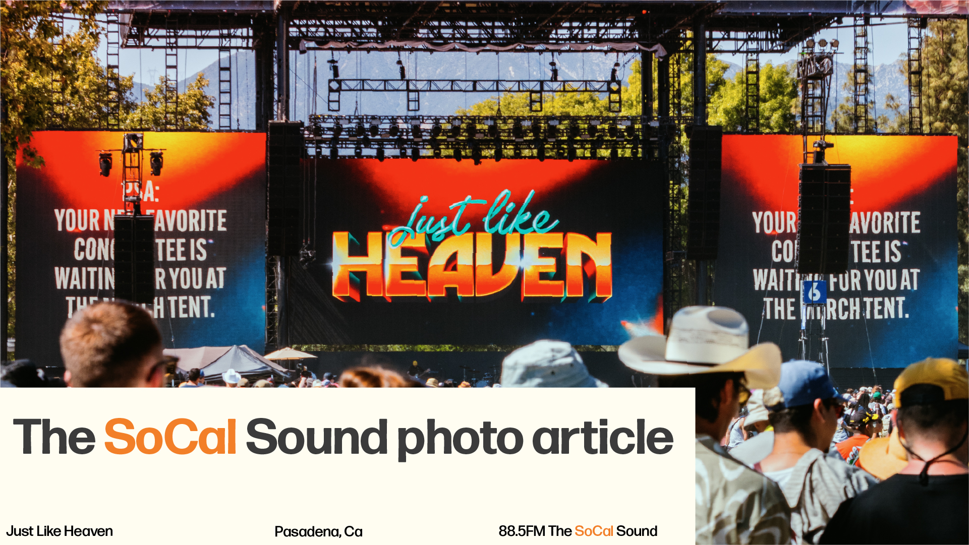 Just Like Heaven - The SoCal Sound Photo Article
