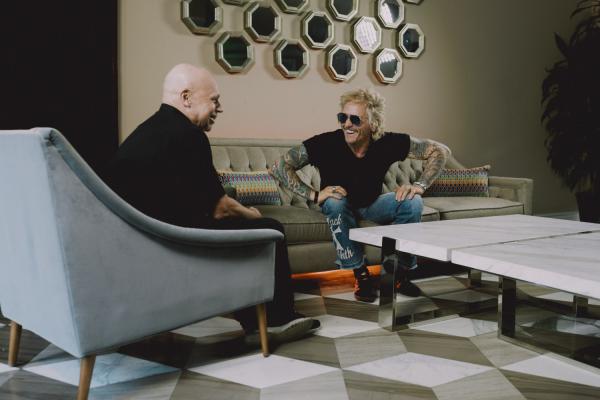 MATT PINFIELD MATT SORUM INTERVIEWING