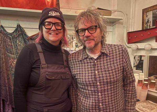 Me and Jeff Tweedy